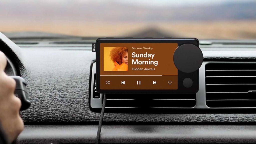 Spotify creates a device for automobile use