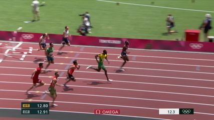 Rafael Pereira finished sixth in the 110m hurdles semi-finals - Tokyo Olympics