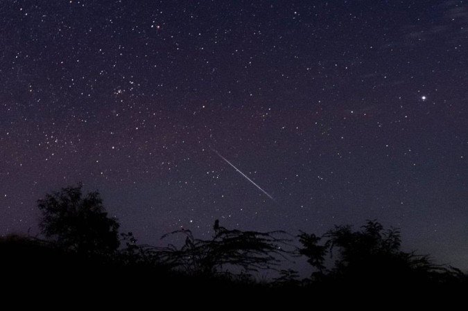 You will see meteor showers 28 times an hour in Brasilia this morning