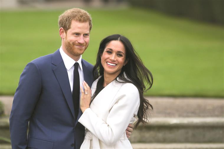 The study suggests that the popularity of Prince Harry and Megan Markle in the UK is declining