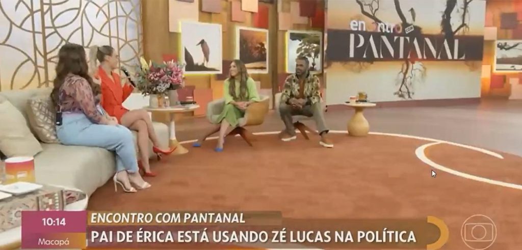 Manuel Soares corrects Pantanal actress for racist speech at the meeting