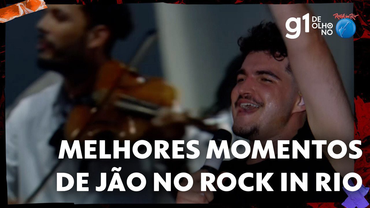 Watch Jão's best moments in Rock in Rio